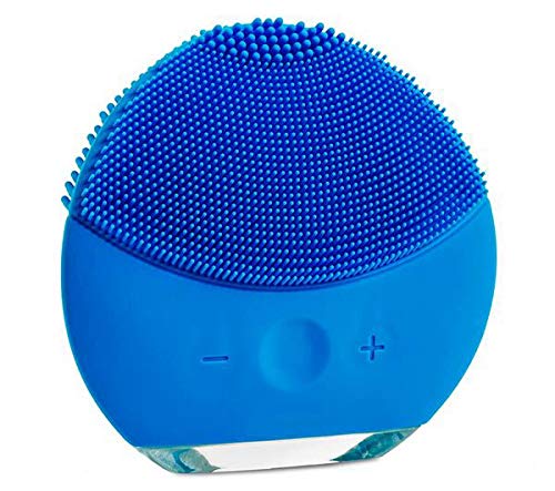 Escova Limpeza Facial Massageador Recarregável Mini Luna 2 - Azul