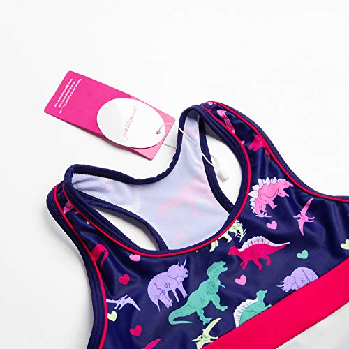 Image of JerrisApparel Little Girls' Summer Two Piece Boyshort Tankini Kids Swimsuit