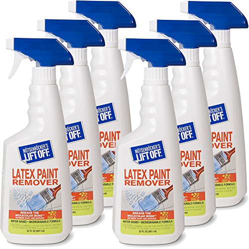Motsenbocker’s Lift Off 41301-6PK Latex Paint Remover Spray – Safely Removes Latex Paint,...