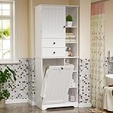 【Servicio al cliente】Puede montar fácilmente este mueble estrecho siguiendo las instrucciones. Si tiene algún problema durante el montaje, o si su producto está dañado, rayado o le faltan piezas, póngase en contacto con nosotros. (El mueble de baño completo incluye dos cajas [Caja A y Caja B]; por favor, monte el mueble después de recibir ambas).
