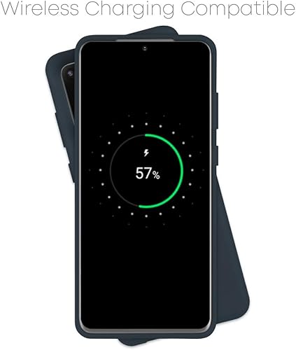 Miniatura 5 de GOOSPERY Funda de gelatina de tacto suave para Samsung Galaxy S20 Plus (2020), funda delgada y sedosa (azul medianoche)