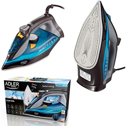 Adler Ad5032 Plancha de Vapor con Suela Cerámica y Autolimpiable Cover