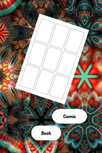 Comic Book, 6x9 inch 120 pages, Professional cover design