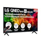 LG 50QNED80B6B - Smart TV QNED EVO AI 50" 4K Sin Reflejos 94%, 2026