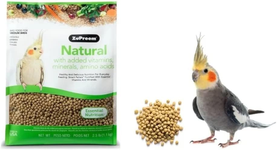 ZuPreem Avian Main Natural Medium Bird Food 2 pk 2.5 lb