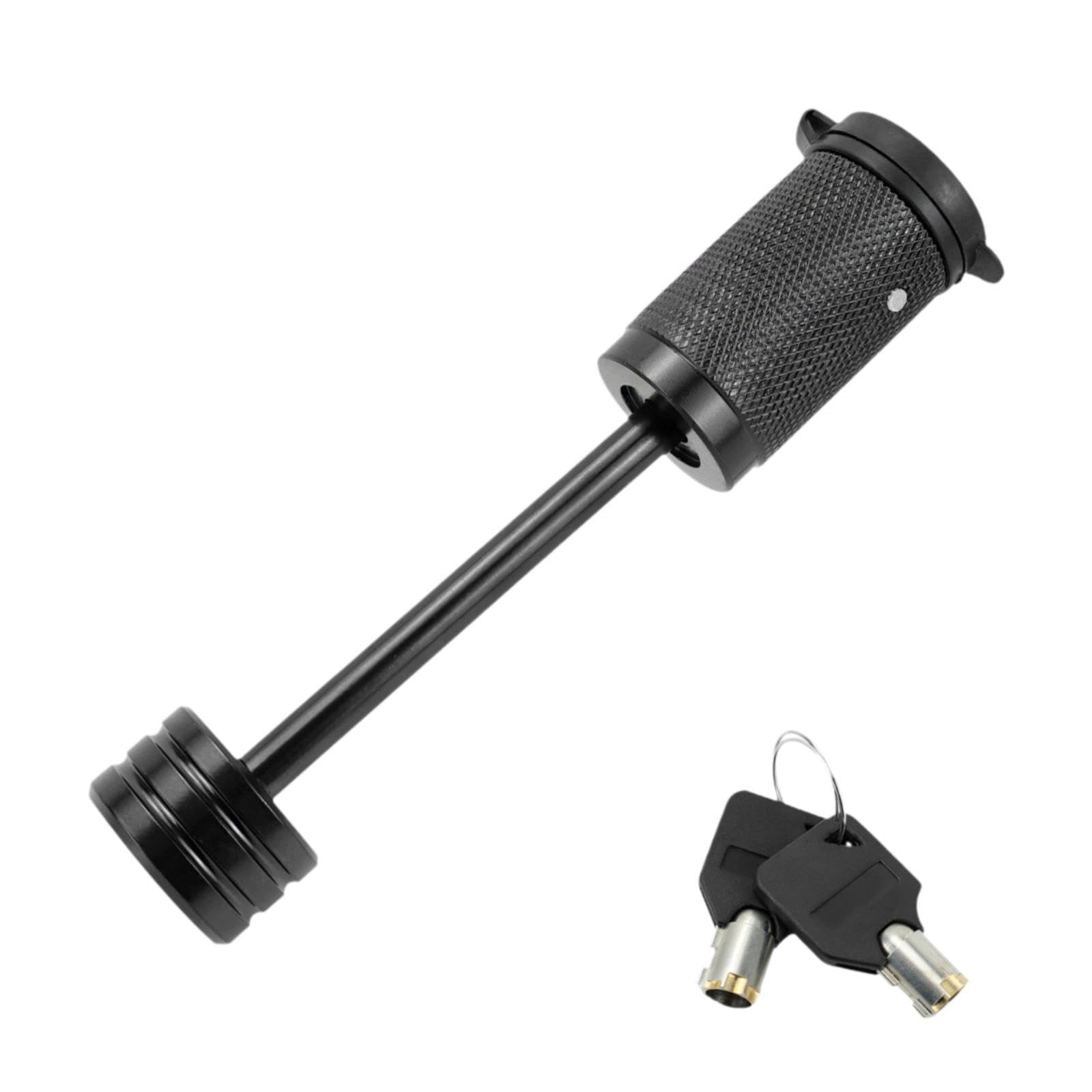 Carbon Steel Heavy Duty Trailer Hitch Lock Coupler Lock for Tow Boat, Boat Trailer, RV, Truck- 1pc