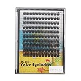 Dedila Large Pack Cluster Eyelash Extensions D Curl Wide Stem Mixed 10-12-14-16mm /12-14-16mm/14-16-