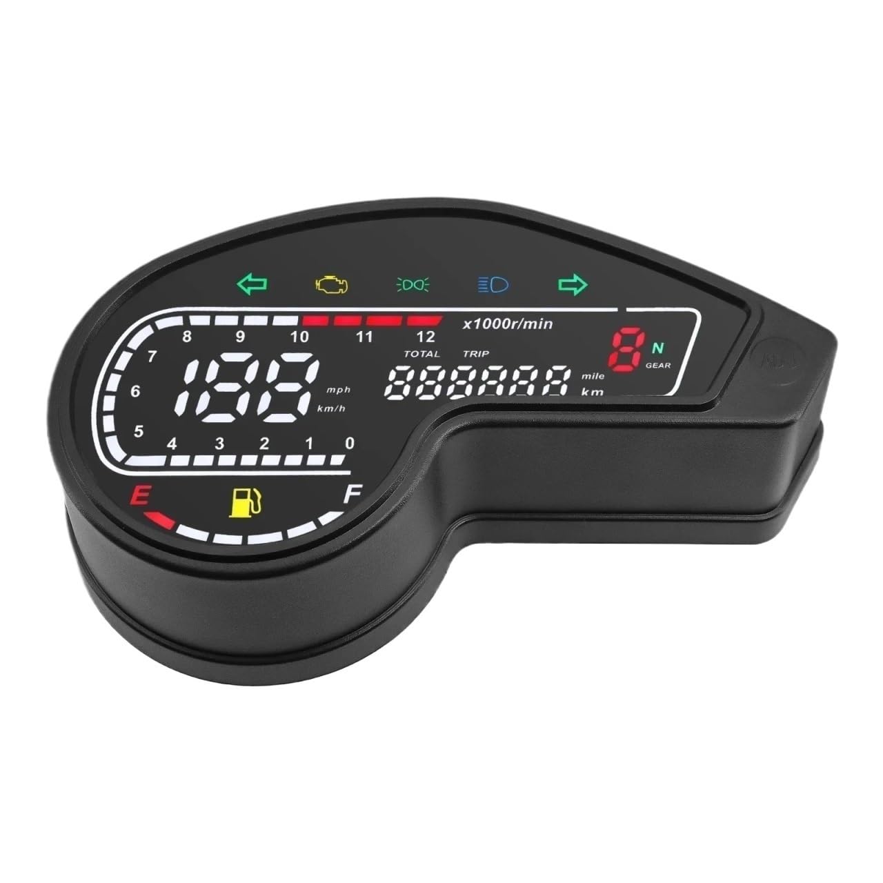 Tachimetro Moto Per NXR150 Per NXR125 Per Bros Moto Tachimetro Indicatore Di Giri Marcia Direzione Cruscotto Universale 12V