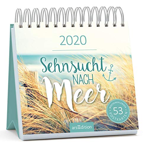 Télécharger Postkartenkalender Sehnsucht nach Meer 2020 Livre PDF Gratuit