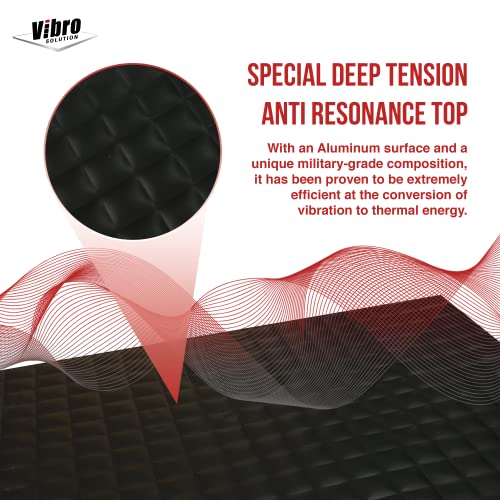 Vibro Black 2Mm Sound Deadener For Cars And Vibration Insulation, 20 Sheets Of A Great Quality Noise Dampening Solution, Car Sound Deadening Material And Car Accessories, Made In Usa #TOP4