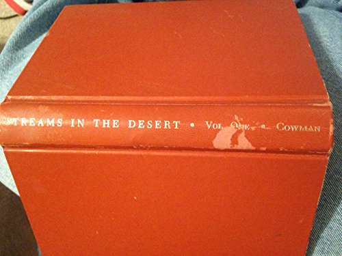 Streams in the Desert, Volume 1 B00AGM3I1A Book Cover