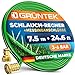 Produktbild GRÜNTEK Schlauch-Regner, Sprühschlauch, Rasensprenger Gartenschlauch 7,5 m, Beregnungsfläche 4-5 qm/m, Länge flexibel erweiterbar, Bewässerungsschlauch/Sprühregner, Verbindungsstück aus Messing