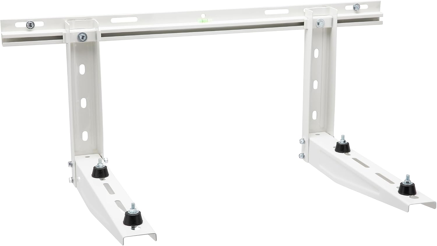 Fischer Brackets for Air Conditioning Outdoor Unit Klima Heavy, Arm Length 560 mm, Shelves Made of Galvanised Steel, Includes fischer SX Mounting System and Vibration-Proof Feet