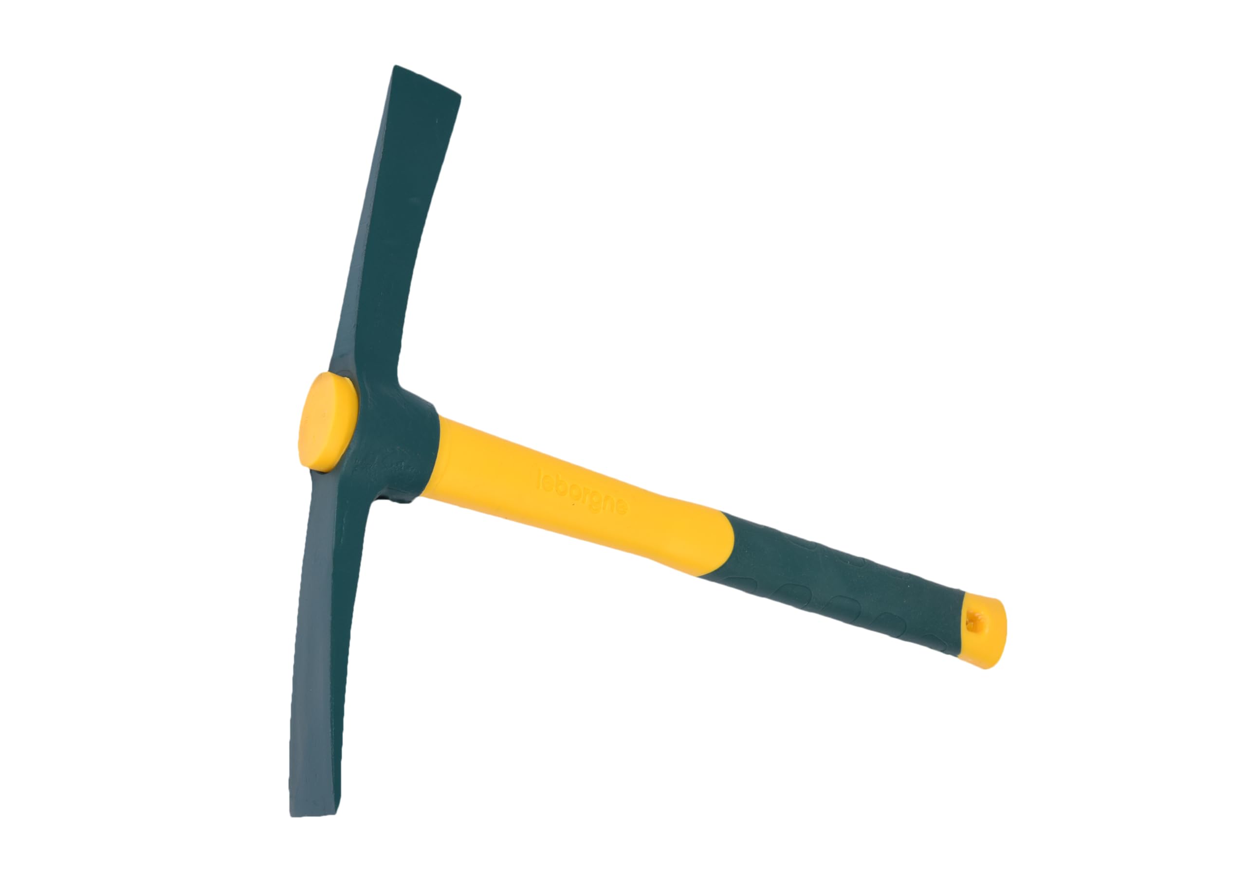 Leborgne - Decantador de hacha 750 g Novagrip 37 cm - Acero forjado templado - Mango tri-material ergonómico - Herramienta profesional de demolición 2 en 1
