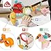 Fehn Kinderwagenkette Spielzeug Safari – Baby Mobile Kette mit niedlichen Figuren zum Aufhängen an Kinderwagen, Babyschale oder Kinderbett – Kinderwagen Zubehör für Babys und Kinder ab 0+ Monaten