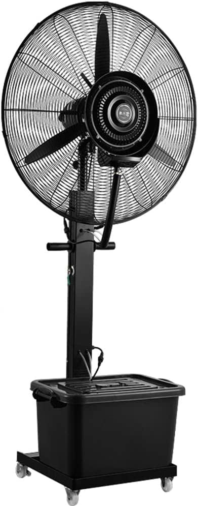 Enfriamiento de Ventiladores industriales |Ventilador de Pedestal oscilante de Alta Velocidad |Flujo de Aire para Enfriar su Tienda, Garaje o Espacio de Trabajo |Ventilador residencial, Comercial e