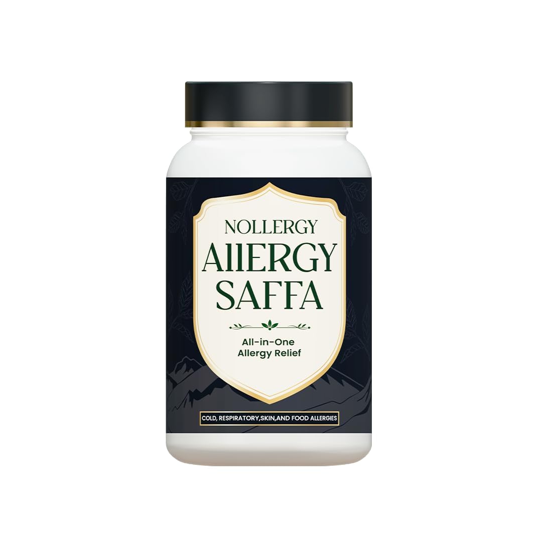 Herbal Deck Allergy Saffa – Ayurvedic Allergy Relief Supplement | Natural Support for Dust, Skin & Seasonal Allergies | Eases Sneezing, Redness, Mild Asthma & Reactions | Herbal Formula for Men & Women – 150g Jar-picture-25
