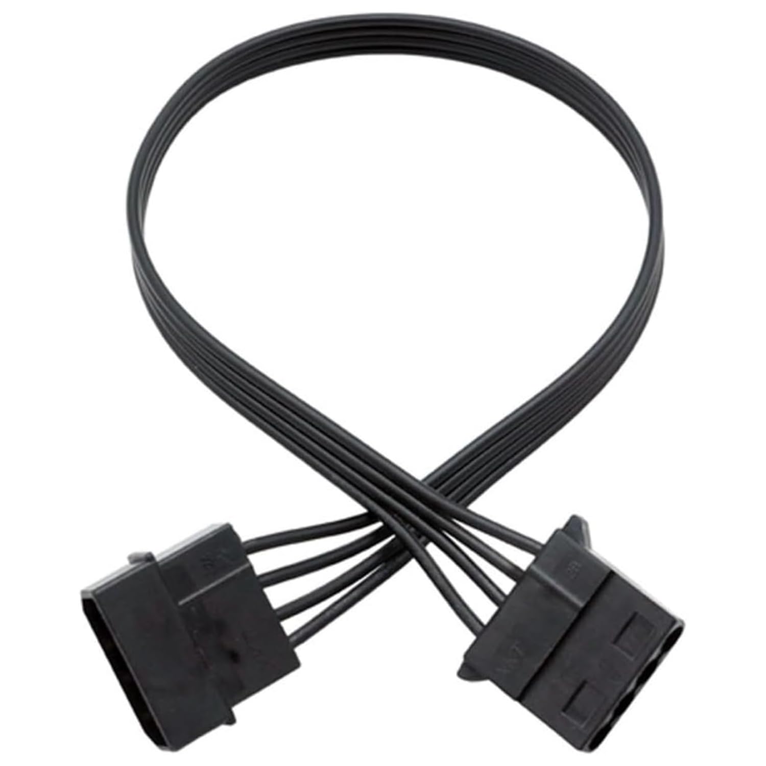 NEORTX Molex Power Extension Cable, LP4 IDE 4-Pin Male to Female Extension Connector Adapter for Computer Hard Drives and CD ROM, DVD RW Drives