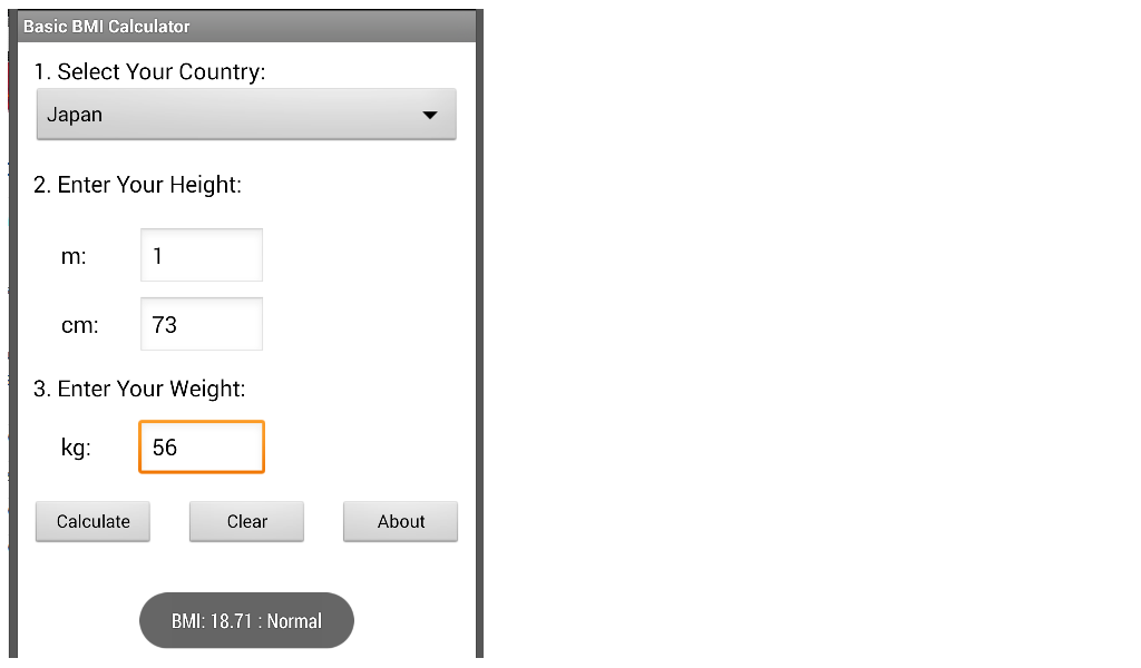 Basic BMI CalculatorAmazon.inAppstore for Android