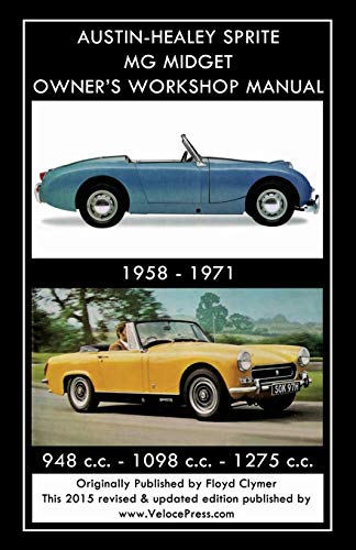 AUSTIN-HEALEY SPRITE MG MIDGET OWNER'S WORKSHOP... 1588501264 Book Cover