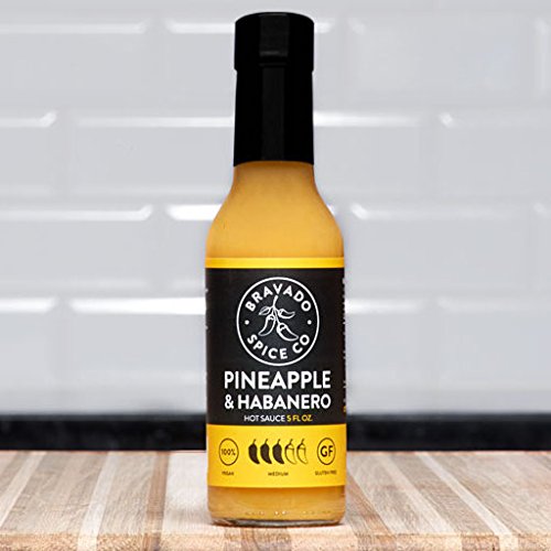 Pineapple And Habanero Hot Sauce By Bravado Spice Gluten Free, Vegan