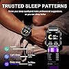 Smart Watch for Men Answer/Make Calls, 2.02" Touch Screen Smart Watches with Step Counter, Heart Rate Sleep Monitor, 100+ Sport Modes, Fitness Tracker, 1ATM Waterproof Smartwatch for Android iOS #2