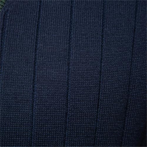 Men's Cotton Cardigan Sweater V Neck Button-Up Knit Sweaters2