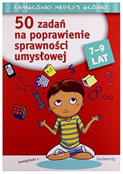 Paperback 50 zadan na poprawienie sprawnosci umyslowej [Polish] Book