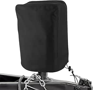 Electric Jack Cover, Waterproof 210D Oxford Fabric Protective Cover for Travel Trailer RV Camper