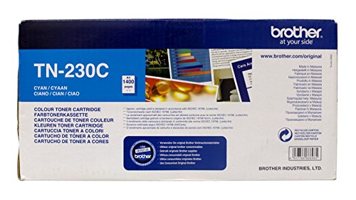 Toner Brother TN230C cyan consommable imprimante laser couleur de bureau