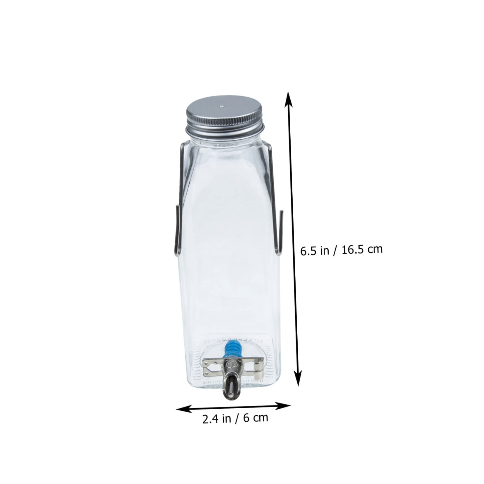 Garneck 1 Set Small Pet Water Bottle for Rabbits Hanging Water Feeder and Rabbit Supply for Thirsty Pets