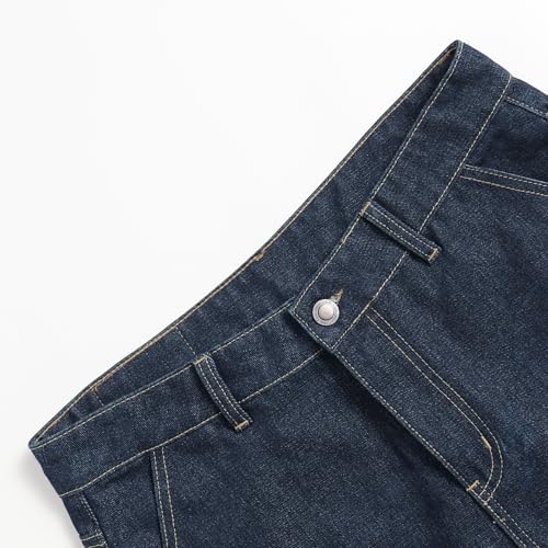 Men's Soft Slim Fit Comfortable T hree-Dimensional Cut Casual Jeans3