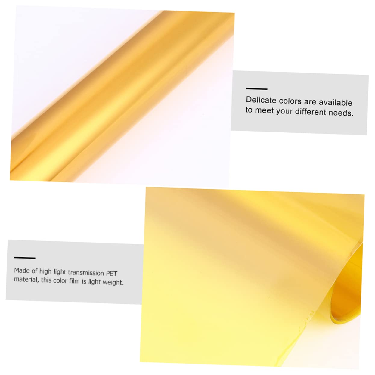 Filtros De Color para Iluminación Gel De Filtro Luminoso para Fotografía Y Teatro Lámina Difusora De Luz De Pet Filtros De Luz Calida Y Efectos Especiales