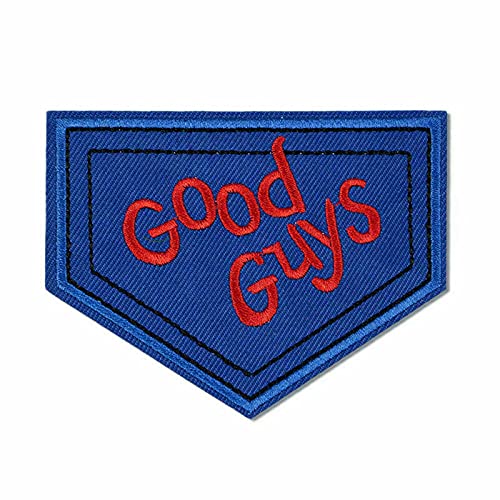 Details About Good Guys Embroidered Patch Badge Iron on Horror Movie Child's Play Doll Costume