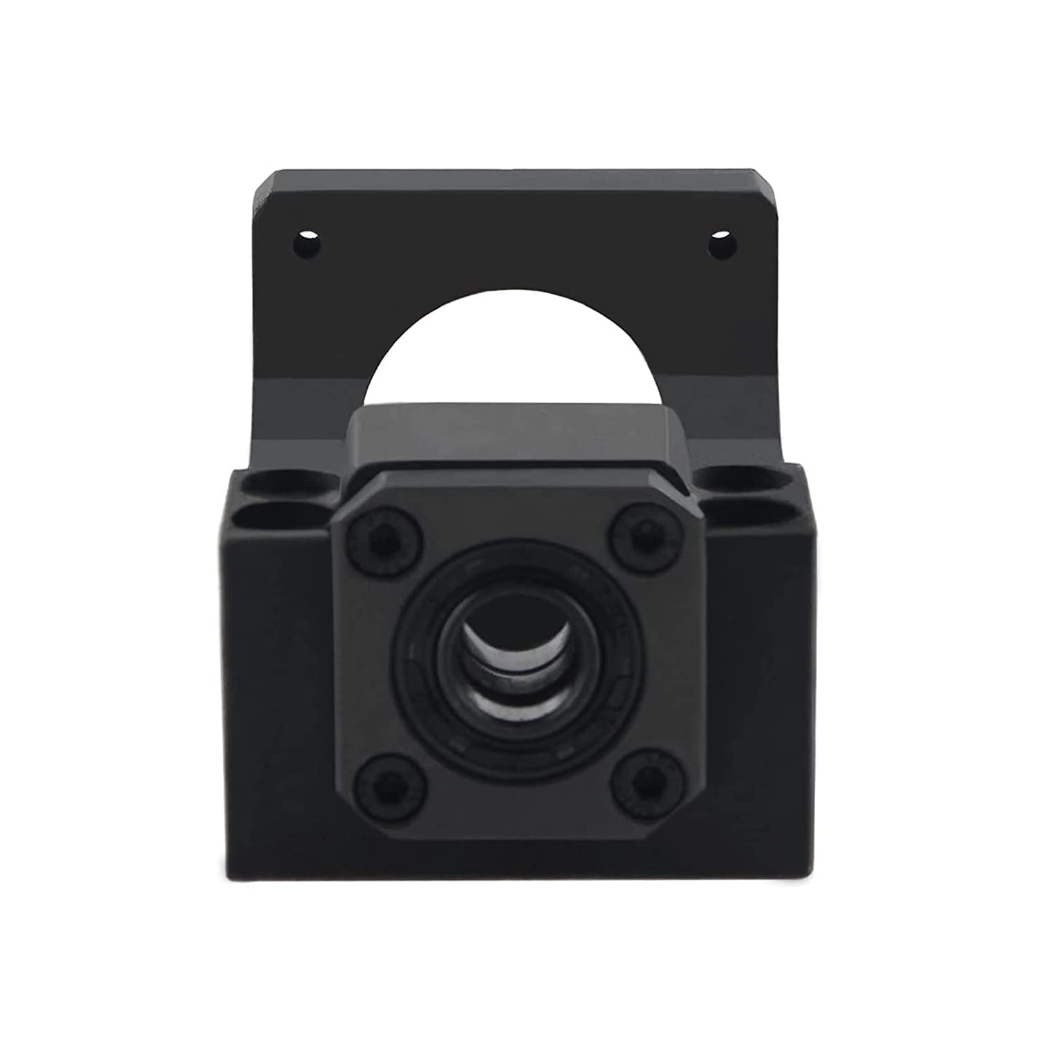 CNCMANS Support pour moteur pas à pas Nema 23, moteur pas à pas Nema 23, support de moteur en acier pour vis à billes SFU1605 et CNC (HM12-57 MBK12-57)