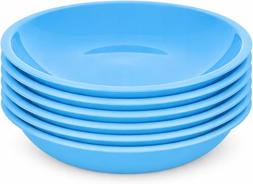 Miniatura 44 de Mintra Home - Platos reutilizables para servir (verde azulado, cuadrado, 2 unidades (14 pulgadas)