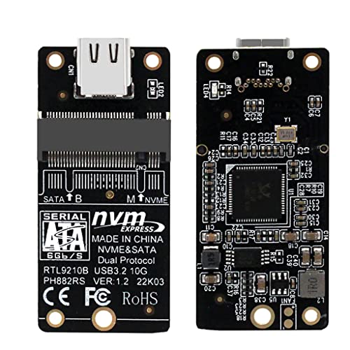 Adaptador caja para disco M.2 NVMe USB 3.1 Tipo C miniatura 7