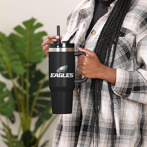 Image of FOCO NFL unisex-adult NFL Team Logo Insulated Travel Mug 40oz XL Tumbler