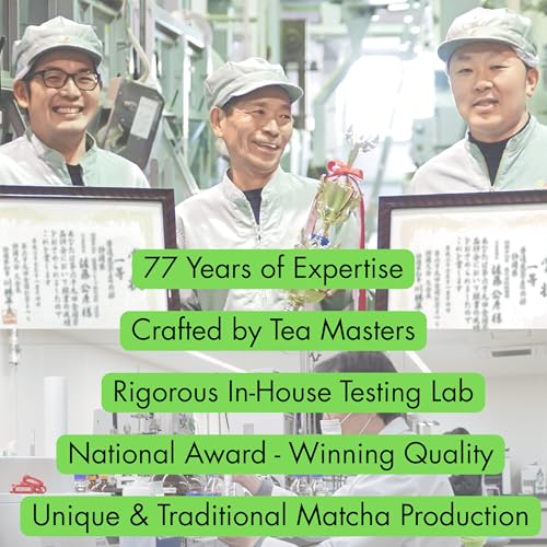 Té matcha ceremonial en polvo 30 g miniatura 6