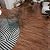 Brown Peel and Stick Floor Tile Vinyl Plank Flooring Wood Grain Look 36-Pack 54 Sq.Ft,Waterproof Self Adhesive DIY Installation Tile Sticker for Bathroom Bedroom