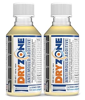 2 x Dryzone Anti-Mould Additive 100ml Concentrate to Make 10L of Emulsion, Vinyl, Silk or Matt Paint (2)