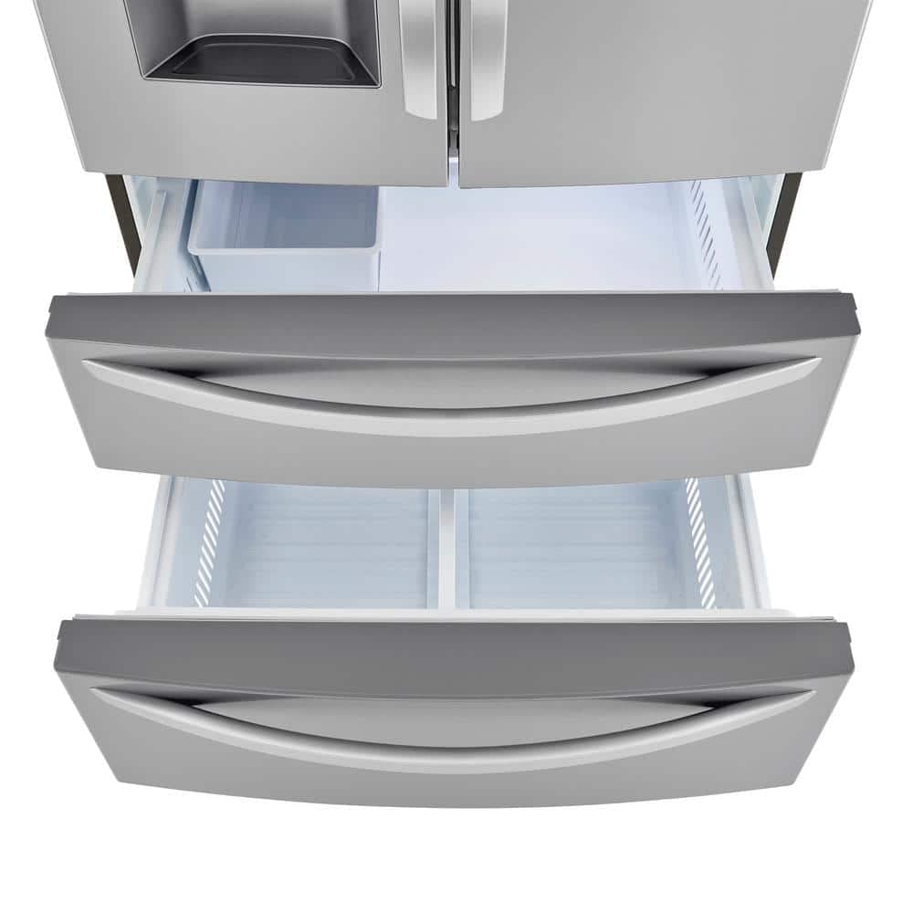 22 Cu Ft. Smart Counter Depth Double Freezer Refrigerator on Fridge.com - View 5