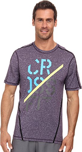 Reebok Men's Crossfit Smooth Cut Performance Short Sleeve Tee