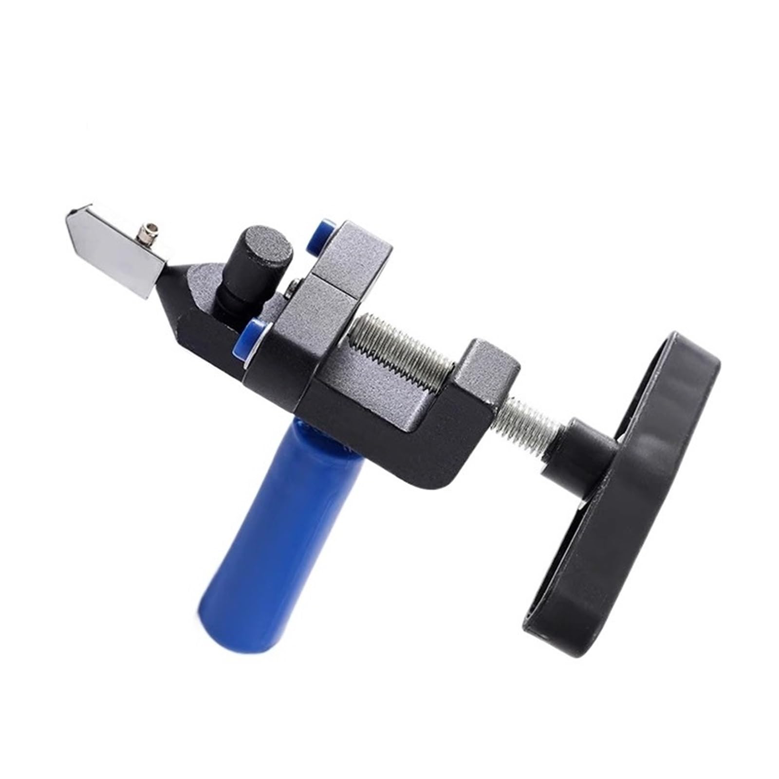 Tile Cutters, 2-in-1 Glass Ceramic Tile Cutter with Knife Wheel Diamond Roller Cutting Machine Opener Breaker Accessories Set for Cutting and Grinding(Black-Set)
