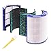 Produktbild PRIMEBAG - Filter kompatibel mit Dyson Pure Cool TP04 DP04 Pure Hot+Cool HP04 Luftreiniger Heizlüfter Ersatzfilter mit Glasfaser Aktivkohle, Ersetzt 969048-05 968707-08 968708-08