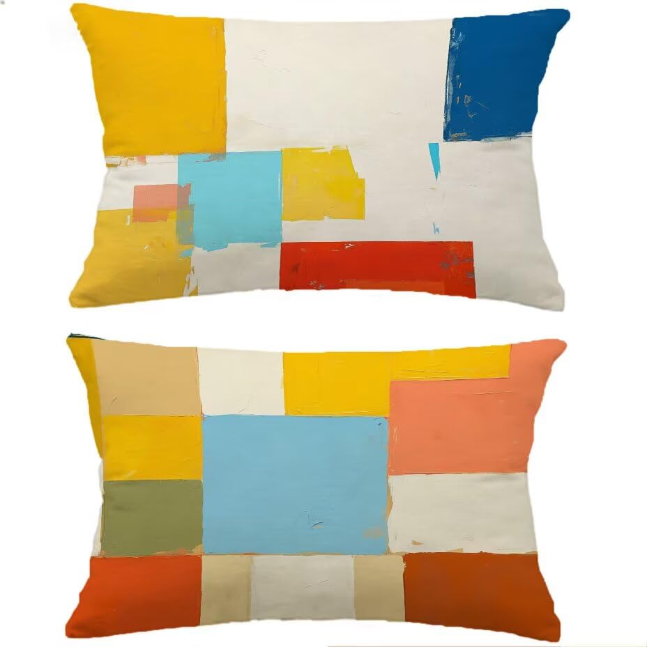 Housses coussin jardin 60x80 imperméable textile extérieur lin