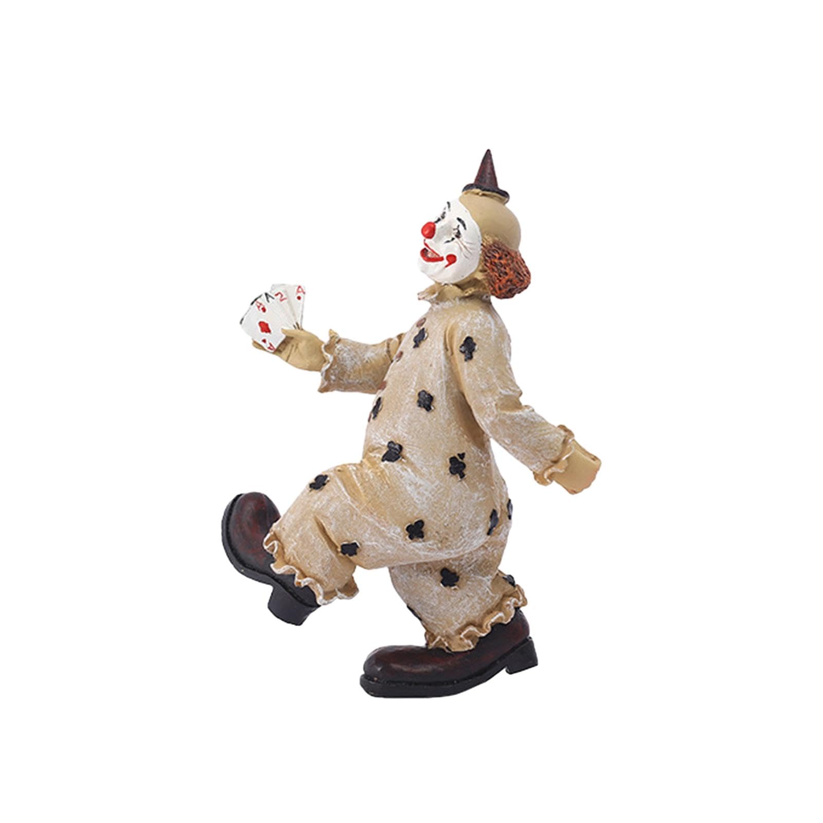 アンティーク　 アールデコ ゴールドピエロ 彫刻 置物 像 オブジェ 飾り Amazon.co.jp: DeeRace ピエロの置物 ピエロ像 クリエイティブ