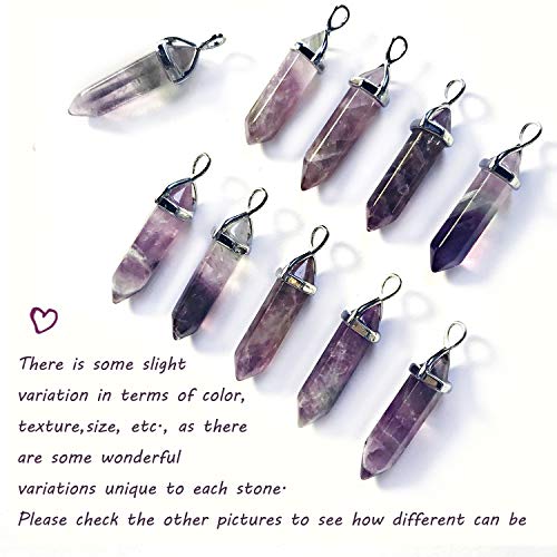 Beadnova PS-0107-0719 Amethyst Necklace Gemstone Crystal Necklace thumb #5