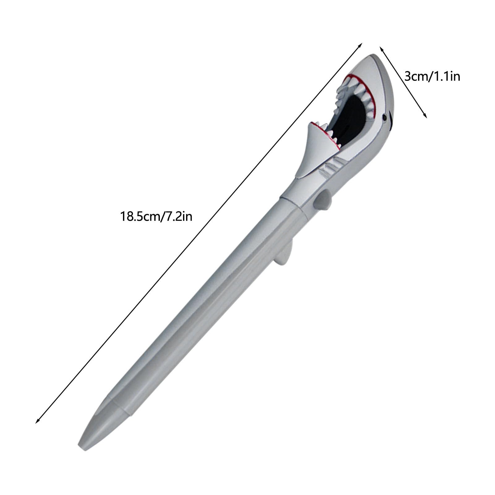 Haifisch-Kugelschreiber - Lustiger Tier-Stift Für Schule & Als Geschenk