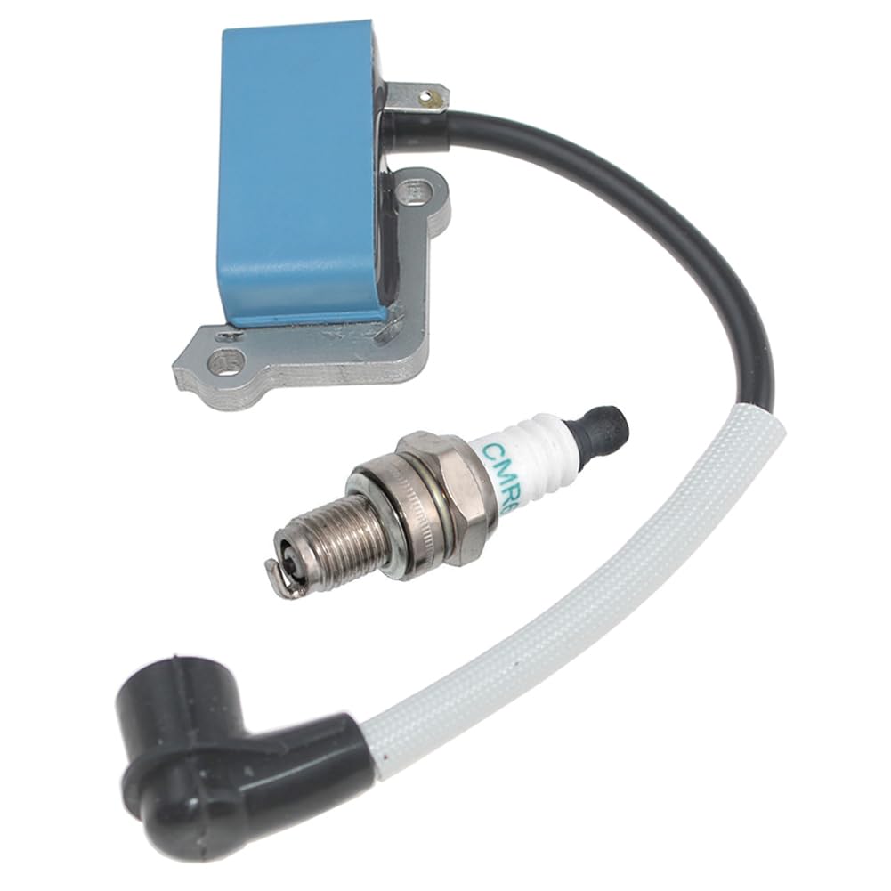 Ignition Coil With Spark Plug CMR6H For Husqvarna Poulan Redmax Backpack Blower EBZ7500 EBZ7500RH EBZ8500 EBZ8500RH Parts#583916701 506615101 CMR6H